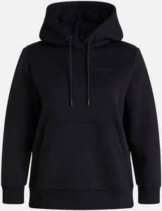 Peak Performance Damen ORIGINAL Logo Hood black : L Größe: L