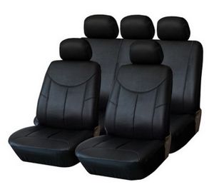 Walser Transporter Sitzbezüge Auto kompatibel mit VW T5, Doppelbank hinten,  Auto Sitzbezüge aus Kunstleder, Sitzschoner Auto, Auto Sitzauflagen Set