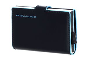 Piquadro Blue Square Kreditkartenetui Leder 10 cm