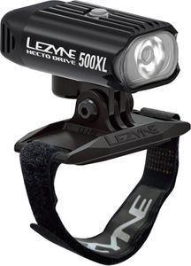 Lezyne Helmet Hecto Drive 500XL 500 lm Black/Hi Gloss Vorderlicht