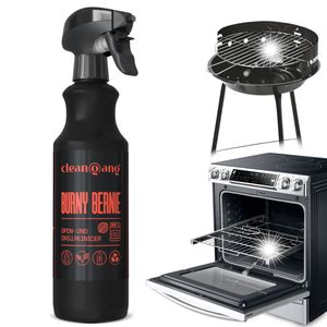 Cleangang Backofen- und Grillreiniger Extra Stark - 500 ml - Entfernt Effektiv Fett und Eingebranntes von Öfen, Herden, Kaminen, Rosten und Grills