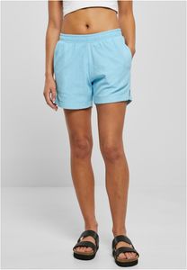 Dámske kraťasy Urban Classics Ladies Towel Shorts balticblue - 5XL
