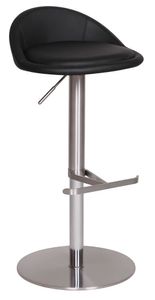 FineBuy Barhocker Edelstahl Barstuhl Tresenstuhl Design Bistrohocker Modern