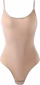 Kompresní body pro formování postavy, tvarovací oblečení pro ženy, břišní body, béžové XL
