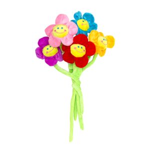 Singende "Happy Birthday" Blume in 5 Farben - Geburtstags-Geschenk mit Melodie  in Blau