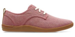 Clarks Mapped Mix Textil Herren Halbschuhe rot 42