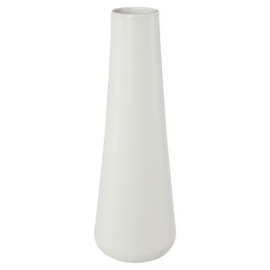 Vase - Weiß - H 37 cm - Porzellan