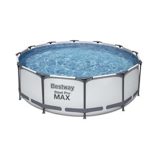 Bestway Steel Pro Max™ Frame Pool Komplett-Set, rund, 366x100cm, 56418