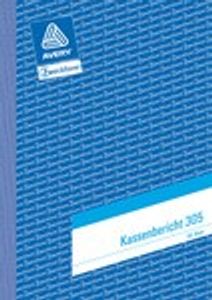 AVERY Zweckform Formularbuch "Kassenbericht" A5 50 Blatt
