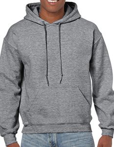 Gildan 18500 | Heavy Blend Hooded Sweatshirt / Kapuzenpullover - Farbe: Graphite Heather - Größe: XL