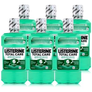 Listerine Total Care Zahnfleisch-Schutz 500ml Mundspülung (6er Pack)