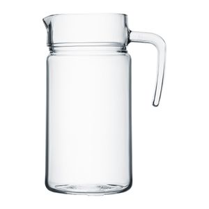 Wasserkrug Krug Glaskanne Glaskrug 1,8 L Transparent Henkel Spülmaschinenfest