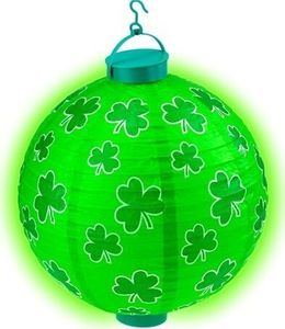 Kleeblatt LED Lampion 30cm Kleeblatt LED Lampion 30cm