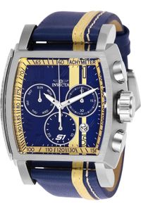 Invicta S1 Rally - Race Team 26396 Herren armbanduhr - Quarzuhrwerk - Edelstahl mit blauen zifferblat - 48mm