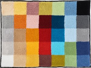 Kleine Wolke Badteppich, Cubetto Multicolor, 85x145 cm