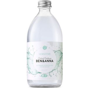 Ben & Anna Mundspülung Sensitive, 500 ml, Aloe vera, Salbei, Flasche