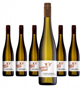 6 x Lorenz & Söhne Grauer Burgunder Qualitätswein trocken "Punktlandung"