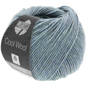 Lana Grossa - Cool Wool Melange 7154 graublau meliert