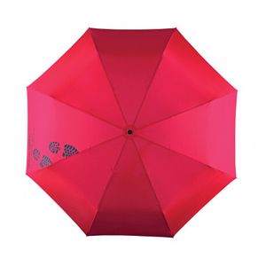 Doppler Fiber Golf Trekking - partnerský skládací deštník, červená, plná barva