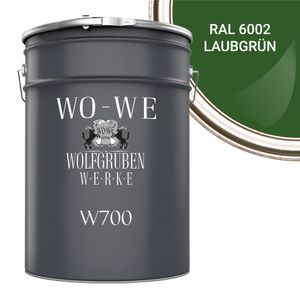 Betonfarbe Bodenfarbe Bodenbeschichtung W700 Laubgrün RAL 6002 - 5L