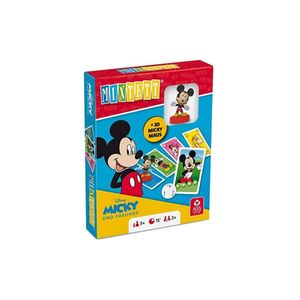 ASS Altenburger 22522241 Maus Disney Mickey & Friends Kartenspiel mit Spielfigur Micky, Mixtett-Mickey