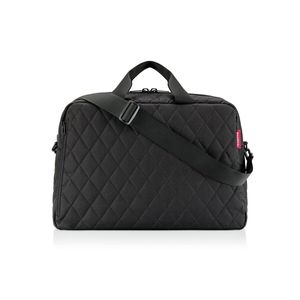 reisenthel duffelbag M, cestovná taška, tote bag, taška cez rameno, športová taška, taška do ruky, Rhombus Black, 38 L, BG7059
