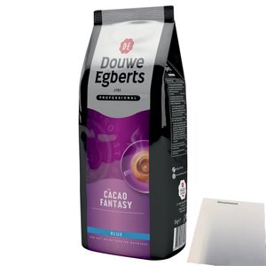 Douwe Egberts Cacao Fantasy Blue (1kg Beutel) + usy Block