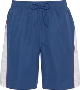 H.I.S. Badeshorts blau-rot Größe XL (54/56)