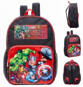 Marvel Avengers rugzak 7 liter 30 x 24 cm zwart/rood