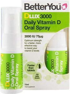 BETTERYOU D3000 Vitamin D Daily Oral Spray (15 ml)