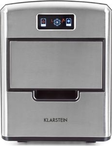 Klarstein výrobník kociek ľadu, 2,1 l, LED, jednoduché čistenie, 12 kg /24 h