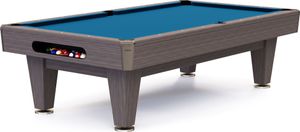 Stradivari Billardtisch "Nero Edition mit Aramithkugeln", 9 ft, Grau