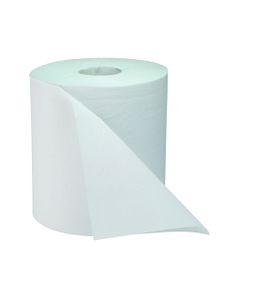Putztuchrolle weiß, 1-lagig, 18cm Putztuch Putzpapier Handtuchrolle Küchenrolle