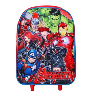 Marvel Avengers - Taška na kolieskach, superhrdina AG2675 (jedna veľkosť) (červená/modrá)