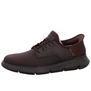 Skechers Garza Herren Slip-Ins in Braun, Größe 47.5