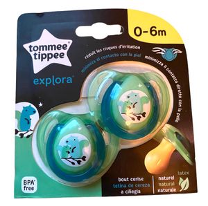 Tommee Tippee Schnuller  0-6m Monate x2 latex