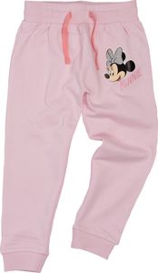 Spodnie do biegania Disney Minnie Mouse dla dziewczynek spodnie dresowe dla dzieci różowe 122-128