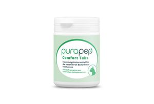 purapep Comfort Tabs Ergänzungsfuttermittel für Katzen gegen Angst, Stress, Aggression 120g