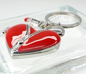 Schlüsselanhänger mit Herz zum öffnen, Foto kann eingepaßt werden