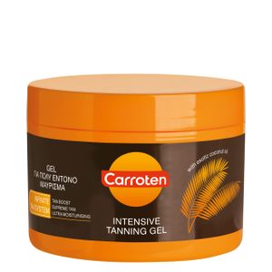 Carroten Intensive Tanning Gel - Bräunungsbeschleuniger mit Kokosnussöl und Vitaminen A & E - Bräunungel für Bräunung, 150 ml