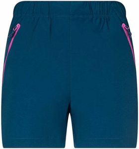 Rock Experience Powell 2.0 Shorts Woman Pant Moroccan Blue/Super Pink S Kurze Hose