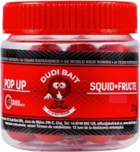 Dudi Bait Pop Up Squid Fruits kulki 10mm