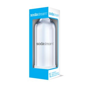 SodaStream PET Flasche 1 ltr. Boden weiß