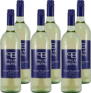 Palmberg Grauer Burgunder QbA -trocken- (6 x 1,0L)