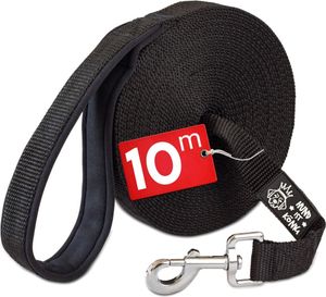 HUND IST KÖNIG® 10m Schleppleine Hund | Schleppleine 10m für Hunde mit gepolsterter Handschlaufe