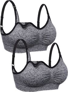 Still BH ohne Bügel Komfort Schwangerschafts-BH Nahtloser Nursing Bra mit zusätzlichen BH-Verlängerungen und für Schlafen und Stillen; XL