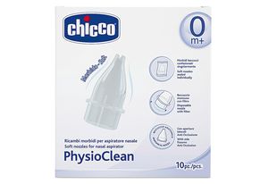 chicco Ersatzteile für Nasenschleimentferner "PhysioClean" (Mundstück, Einweg-Filter, Endstück)