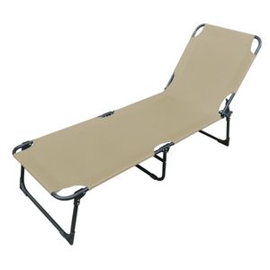 LEX 3-Bein Gartenliege in Beige