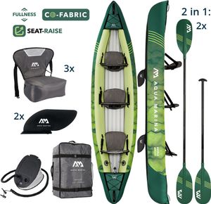 Aqua Marina RIPPLE 370cm Kayak Set 3 Personen aufblasbar Kanu Tourenkajak Kajak Aqua Marina RIPPLE 370cm Kayak Set 3 Personen aufblasbar Kanu Tourenkajak Kajak