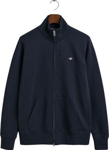 Gant Reg Shield Halbzippullover Blau S Mann Blau S Gant Reg Shield Halbzippullover Blau S Mann Blau S